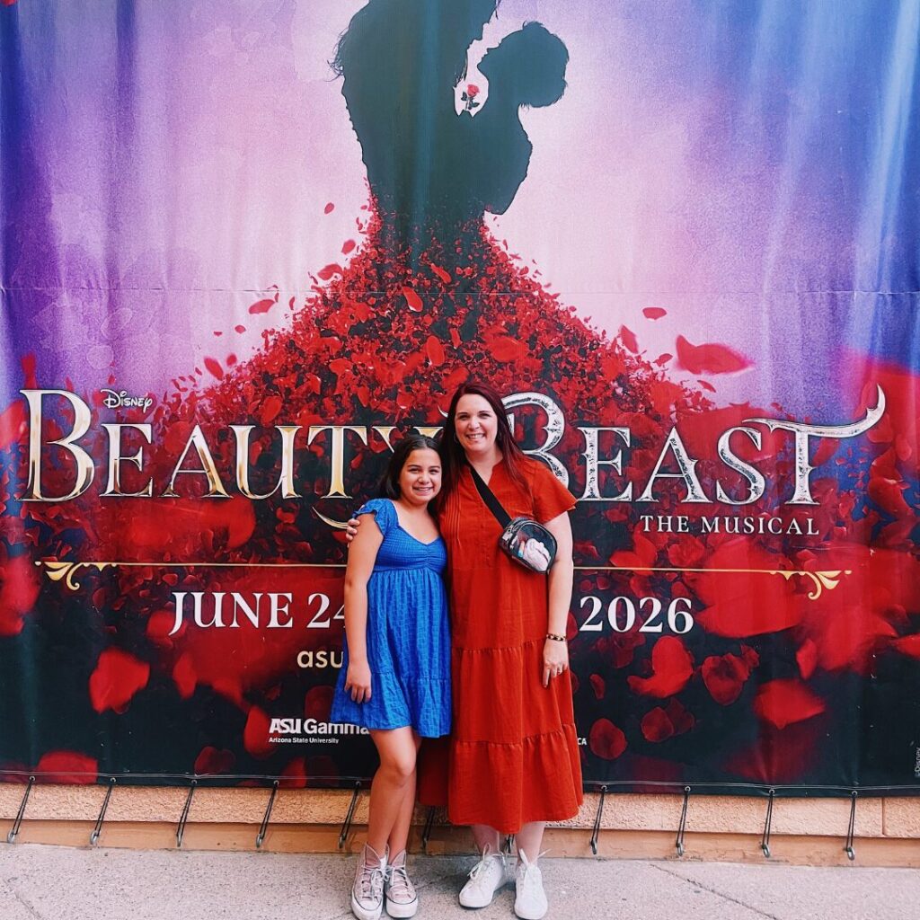 My honest Beauty and the Beast at ASU Gammage review! See why this Broadway touring production was a magical family experience worth seeing.