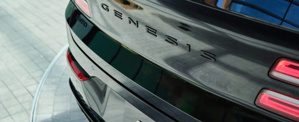Genesis Pull in Imagination commercial featuring the GV80 and rainbow