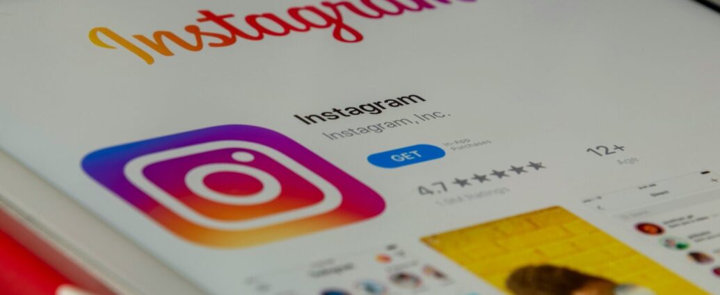 Smartphone displaying an Instagram-style verified account badge.